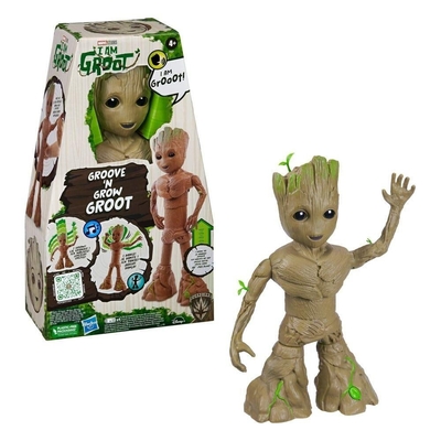 Product Φιγούρες Δράσης Hasbro Marvel: I am Groot - Groove N Grow Groot Action Figure (F8027) base image