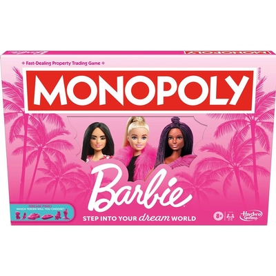 Product Hasbro Monopoly Barbie Επιτραπέζιο (G0038) Greek Pack / Carton Box base image