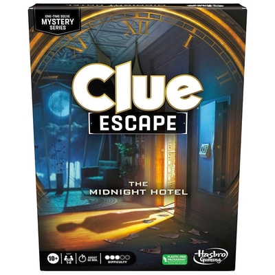 Product Hasbro Cluedo Escape: Μυστήριο στο Ξενοδοχείο Μπλακ - Επιτραπέζιο (Ελληνική Γλώσσα) (F6417) Greek Pack / Carton Box base image