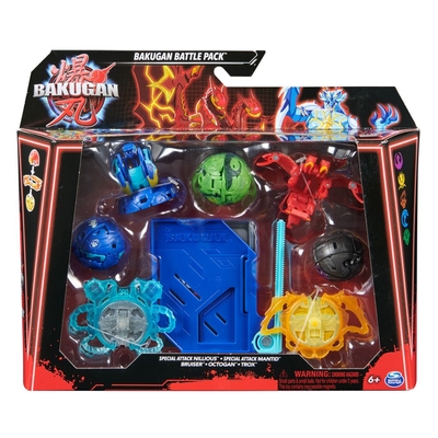 Product Φιγούρες Δράσης Spin Master Bakugan: Battle Pack - Special Attack Nillious/Mantid/Bruiser/Octogan/Trox (20142084) base image