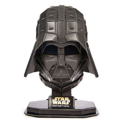 Product Spin Master Disney: Star Wars 4D Build - Darth Vader Helmet 3D Cardstock Puzzle Model Kit (6069821) base image