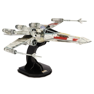 Product Spin Master Disney: Star Wars 4D Build - T-65 X-Wing Starfighter 3D Cardstock Model Kit (6069813) base image