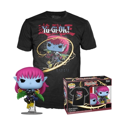 Product T-Shirt Funko Pop! (Adult): Yu-Gi-Oh! Harpie Lady (Black) Vinyl Figure & T-Shirt (M) base image