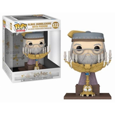 Product Φιγούρα Funko Pop! Deluxe: Harry Potter Prisoner of Azkaban - Albus Dumbledore with Podium #172 Vinyl base image
