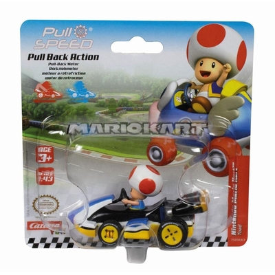 Product Carrera Pull Speed: Nintendo Mario Kart - Toad 1:43 (15818317) EN,DE,FR,ES,PT,IT,NL,SE,FI,NO,HU,PL,SK,CZ,BG Pack / Blister Pack base image