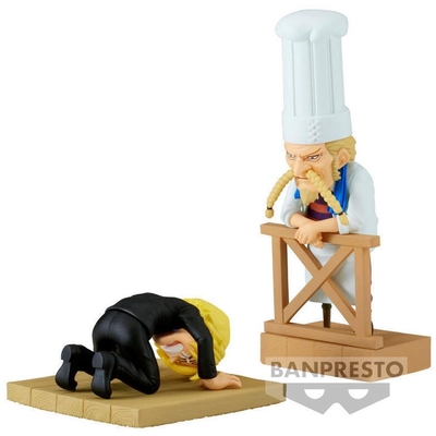 Product Φιγούρα Banpresto WCF Log Stories: One Piece - Sanji & Zeff Statue (8cm) base image