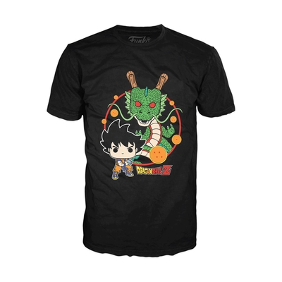 Product T-Shirt Funko T-Shirt (Adult): Dragon Bal Z Pri Goku T-Shirt (M) base image