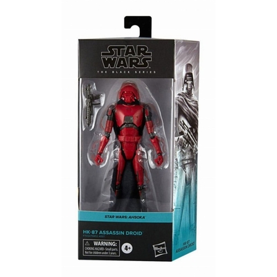 Product Hasbro Fans Disney Star Wars The Black Series: Αhsoka - HK-87 Assassin Droid Action Figure (F7032) EN,DE,FR,ES,PT Pack / Carton Window Box with Plastic Film base image