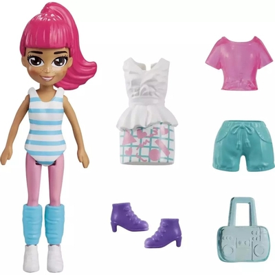 Product Mattel Polly Pocket - Small Fashion Doll (HRD59) EN,FR,DE,ES,PT,IT,NL,SE,DK,NO,FI,PL,CZ,SK,HU,RU,GR,TR,AR Pack / Carton Blister Pack base image