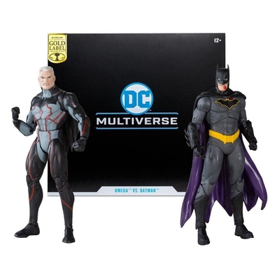 Product McFarlane DC Multiverse: Gold Label Collection - Omega vs Batman 2 Pack Action Figures (18cm) base image