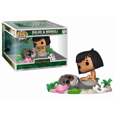 Product Φιγούρα Funko Pop! Moments: The Jungle Book - Baloo Mowgli? #1490 base image