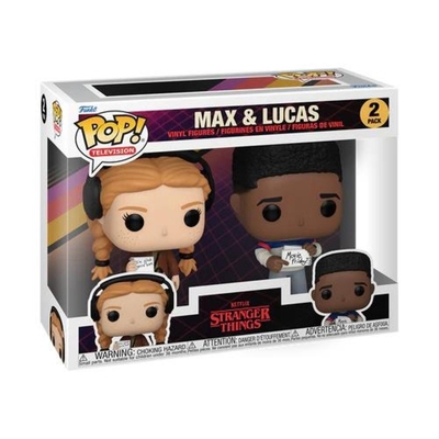 Product Φιγούρα Funko Pop! 2-Pack Television: Stranger Things - Max Lucas Vinyls base image