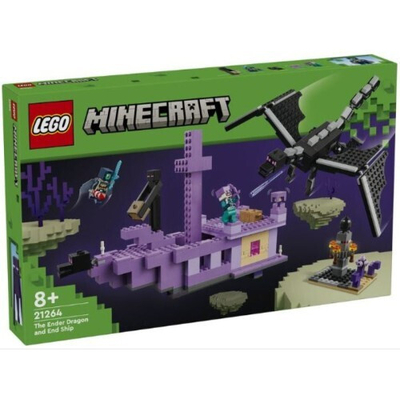 Product Lego Minecraft: The Ender Dragon and End Ship (21264) base image