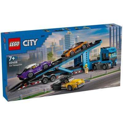 Product Lego City Great Vehicles: Car Transporter Truck with Sports Cars (60408) base image