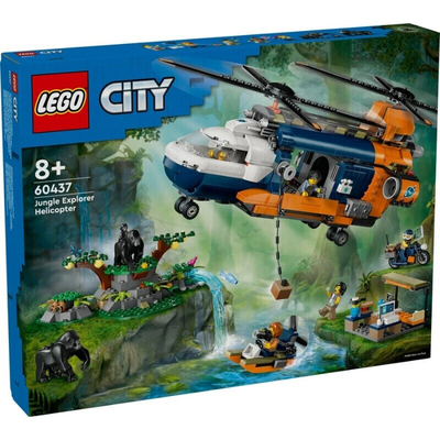 Product Lego City Exploration: Jungle Explorer Helicopter at Base Camp (60437) base image