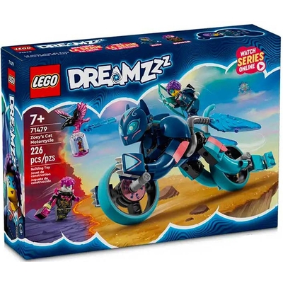 Product Lego DREAMZzz: Zoeys Cat Motorcycle (71479) base image
