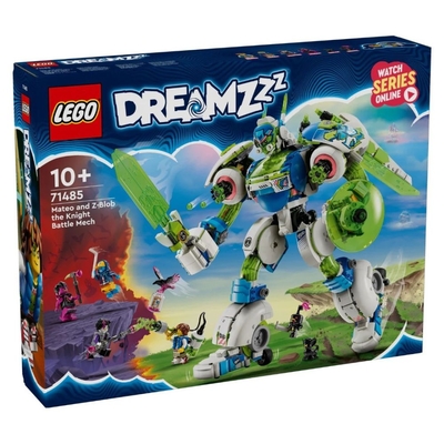Product Lego DREAMZzz: Mateo and Z-Blob the Knight Battle Mech (71485) base image