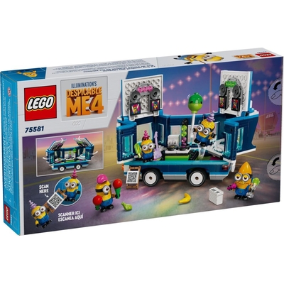 Product LEGO® Despicable Me: 4 Minions’ Music Party Bus (75581) base image
