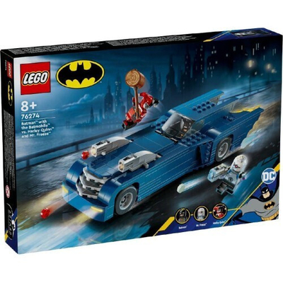 Product Lego DC Batman: Batman with the Batmobile vs. Harley Quinn Mr. Freeze (76274) base image