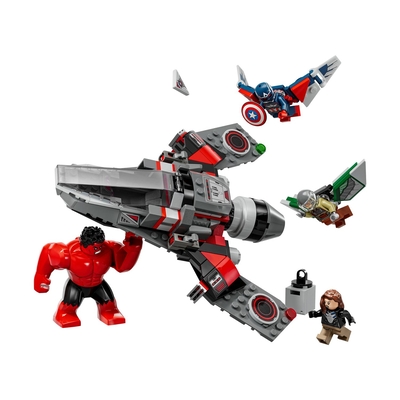 Product Lego Marvel: Captain America vs. Red Hulk Battle (76292) base image