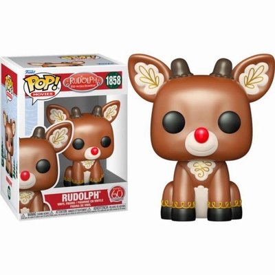 Product Φιγούρα Funko Pop! Movies: Rudolph Red-Nosed Reindeer - Rudolph (Sitting) #1858 base image