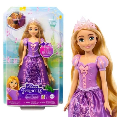 Product Mattel Disney Princess - Singing Rapunzel Doll (English Language) (HPD41) EN,IT,FR,ES Pack / Carton Blister Pack base image