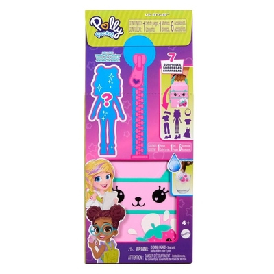 Product Mattel Polly Pocket - Lil Styles Case Pink (HTV01) base image