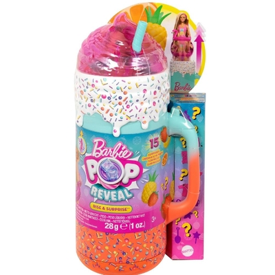 Product Mattel Barbie Pop Reveal - Rise Surprise Giftset (HRK57) EN,FR,DE,IT,NL,ES,PT,RU,TR,GR,BG,RO,HRV,SK,AR Pack / Carton Window Box without Plastic Film base image