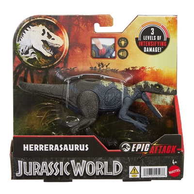 Product Mattel Jurassic World: Epic Attack - Herrerasaurus (HTP66) base image