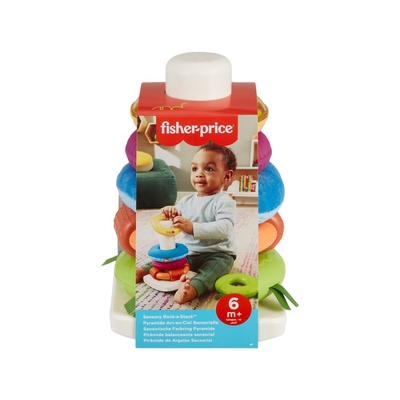 Product Fisher-Price® Sensory Rock-A-Stack (HXK47) base image