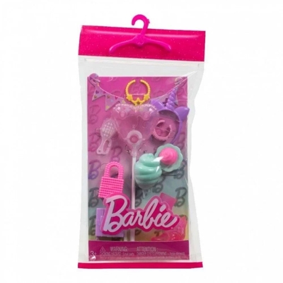 Product Ρούχα για Κούκλες Mattel Barbie: Pink Heart Balloon Accessories (HWV73) base image