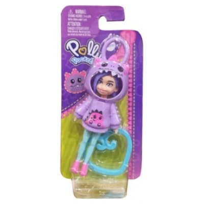 Product Mattel Polly Pocket: Friend Clips Doll with Hoodie Dyno (HRD62) base image