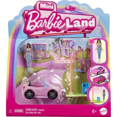 Product Φιγουρα Mattel Barbie: Mini BarbieLand - Doll and Convertible (HYF42) base image