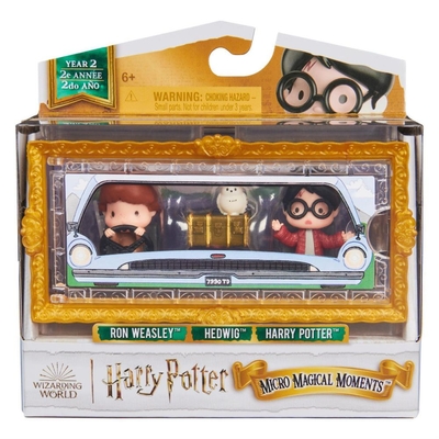 Product Spin Master Harry Potter: Micro Magical Moments - Ron Weasly/Hedwig/Harry Potter Mini Figures 3Pack (6068612) base image