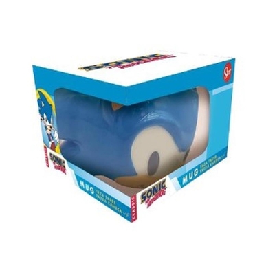 Product Κούπα Stor: Sonic the Hedgehog - Head 3D In Gift Box (350ml) (78896) base image