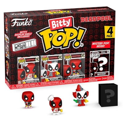 Product Φιγούρα Funko Bitty Pop! 4-Pack: Deadpool - BBQ Master Vinyls base image