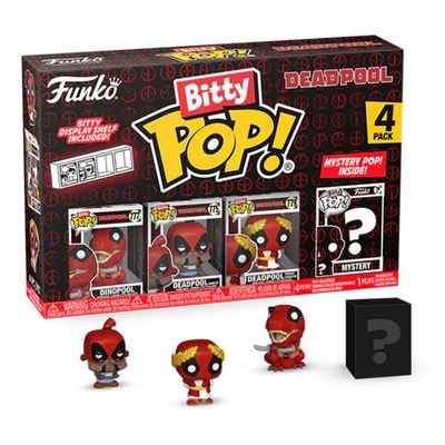 Product Φιγούρα Funko Bitty Pop! 4-Pack: Deadpool - Dinopool Vinyls base image