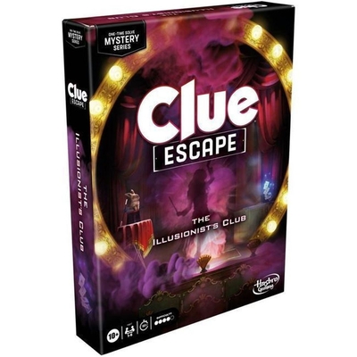 Product Hasbro Cluedo: Escape - The Illusionists Club Board Game (Greek Language) (F8817) base image