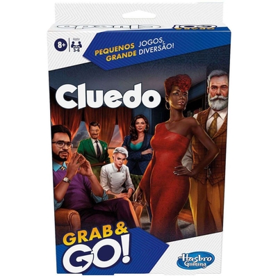 Product Hasbro Cluedo: Grab And Go - Board Game (Greek Language) (F8251) base image