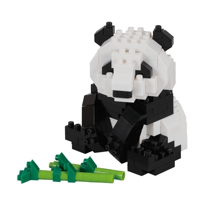Product Φιγούρα Τουβλάκια Bandai Nanoblock  Animal Giant Panda Building Block Figure (NBC328) base image