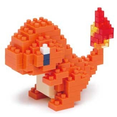 Product Φιγούρα Τουβλάκια Bandai Nanoblock : Pokemon - Charmander Building (NBPM002) base image