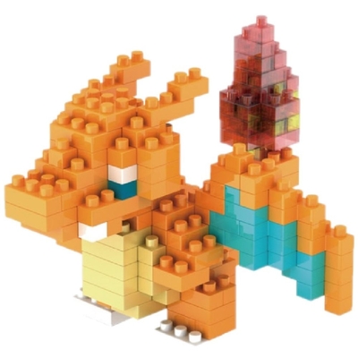 Product Φιγούρα Τουβλάκια Bandai Nanoblock : Pokemon - Charizard Building (NBPM008) base image
