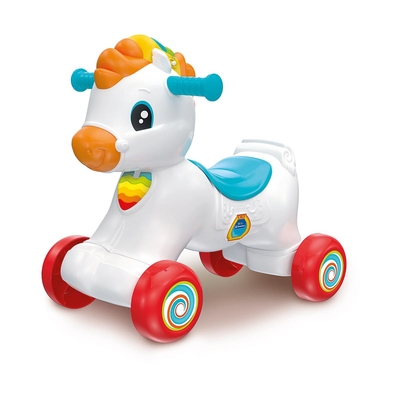 Product Κούκλα AS Baby Clementoni: Λάκης Αλογάκης 3 σε 1 (Μιλάει Ελληνικά) (63712) (1000-63712) base image