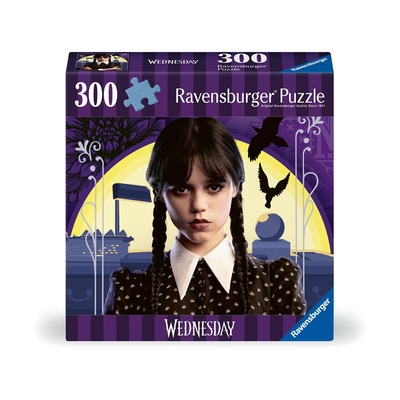 Product Παζλ Ravensburger Puzzle: Wednesday - No Hug Zone (300pcs) (17575) base image