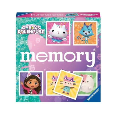 Product Επιτραπέζιο Παιχνίδι Ravensburger Memory - Gabby's Dollhouse (22596) base image