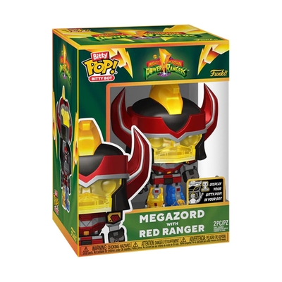 Product Φιγούρα Funko Bitty Pop! Bots: Power Rangers - Megazord with Red Ranger base image