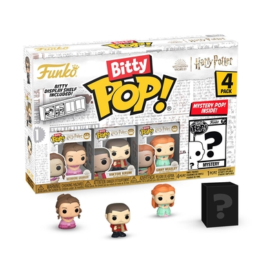 Product Φιγούρα Funko Bitty Pop!  4-Pack: Harry Potter Goblet of Fire Hermione Granger, Viktor Krum, Ginny Weasley, Mystery Pop! Vinyl Figures base image