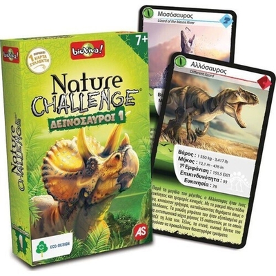 Product AS Παιχνίδια με Κάρτες: Nature Challenge - Δεινόσαυροι 1 (1040-90134) base image