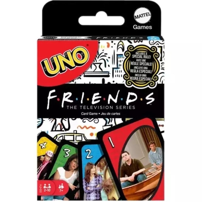 Product Εκπαιδευτικό Παιχνίδι Mattel Uno: Friends The Television Series Card Game (HJH35) base image