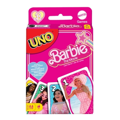Product Εκπαιδευτικό Παιχνίδι Mattel: Uno Barbie Movie - 4Lb (HPY59) base image